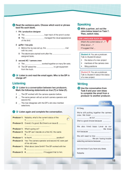 Motion Picture Production - кинопроизводство. Teacher's Pack - полный комплект