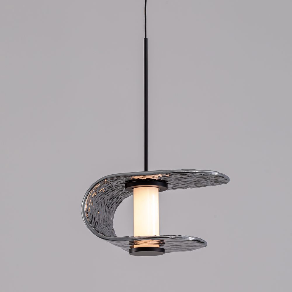 Подвесной светильник MD24020901-1A black/smoky