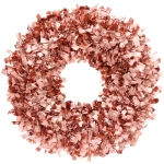 Венок декоративный TINSEL «Изящное сияние» 38 см, Медный