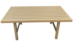 "Детройт" лаунж-зона из искусственного ротанга, цвет бежевый