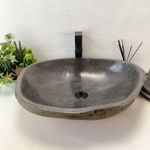 Раковина из речного камня RS-63548 (60*49*16) 0124
