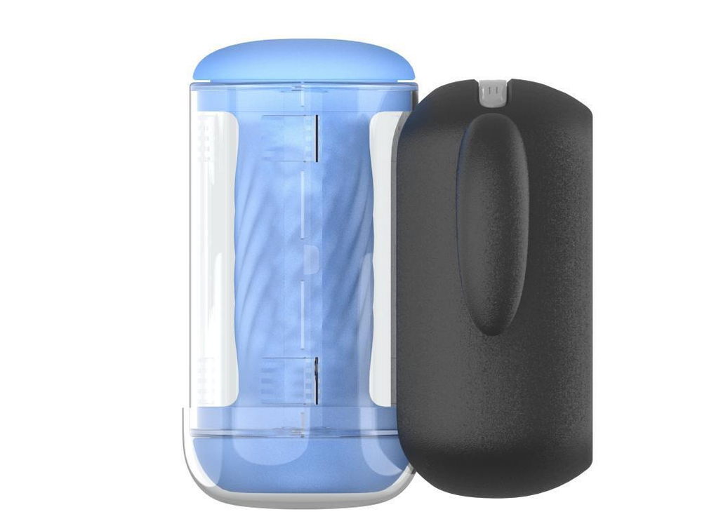 Инновационный робот-мастурбатор Black Knight с функцией пенетрации (Цвет: черный)