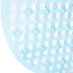 Коврик в ванну 64х34"Куба» синий