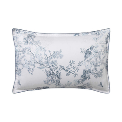 Постельное белье 2 спальное евро Alexandre Turpault Canopee голубое