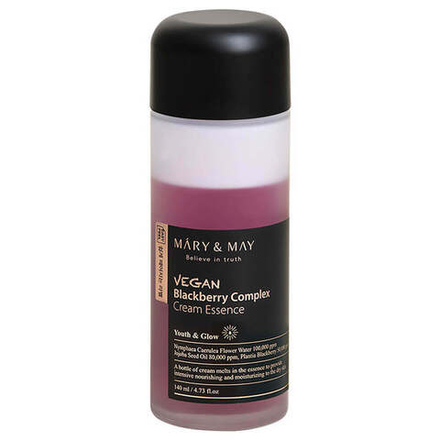 Крем-эссенция с ежевичным комплексом Mary&May Vegan Blackberry Complex Cream Essence 140 мл