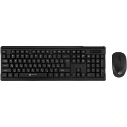 Комплект (клавиатура + мышь) Клавиатура + мышь Oklick 230M Black, USB, беспроводные [412900]