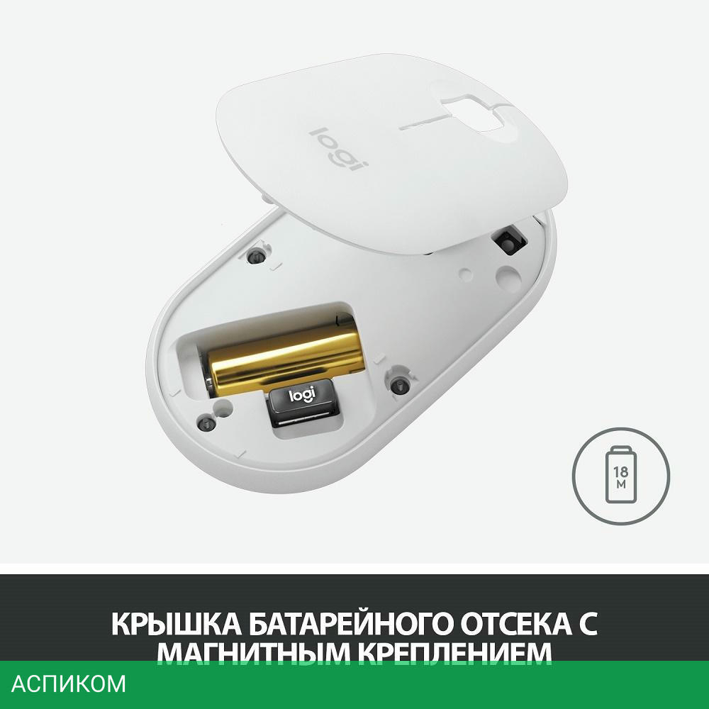 Мышь Logitech Pebble M350 Black (910-005576)