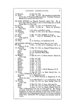The Jewell Register: Containing a list ofthe descendants of Thomas Jewell, of Braintree, Near Boston | Jewell Joel
