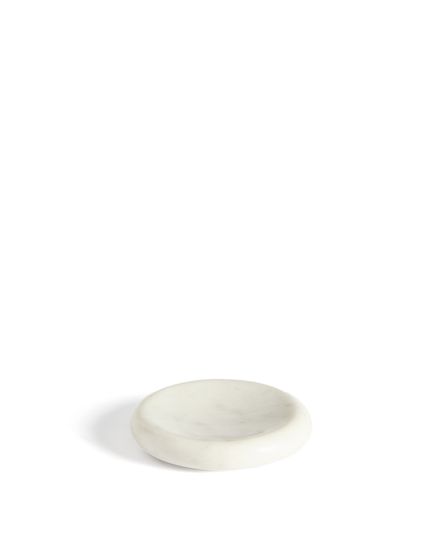 Поднос Obena из белого мрамора Ø 15 см