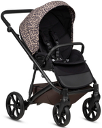 Детская коляска Tutis Viva 6 Plus Wild Elegance 3 в 1 с автокреслом Elo Lux EduSky Black Wild Mocca