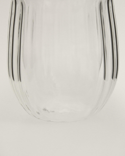 Zara Home стакан из боросиликатного стекла, цвет прозрачный, 6.7 см · 8208/400