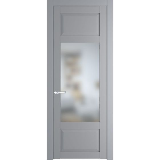 Межкомнатная дверь эмаль Profil Doors 2.3.3PD смоки остеклённая
