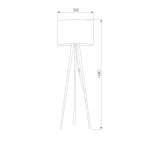 Торшер TK Lighting JUTA 5569 Juta