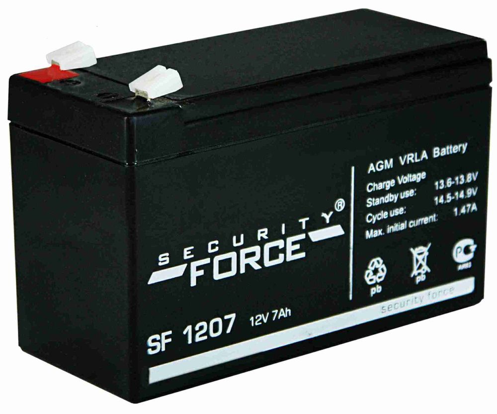 SECURITY FORCE SF 1207 аккумулятор