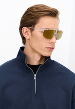 Спортивные очки HILX Specialist Matt Crystal / Gold Lens