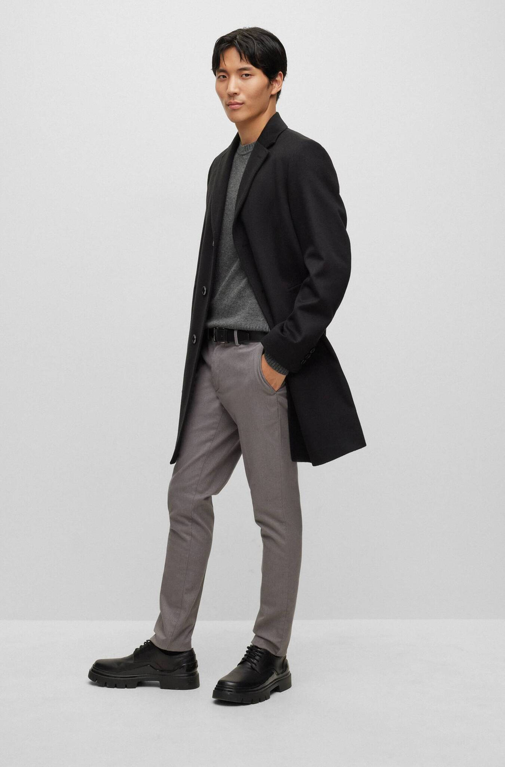 Чиносы Kaito1 BOSS BLACK - серый(50499630)