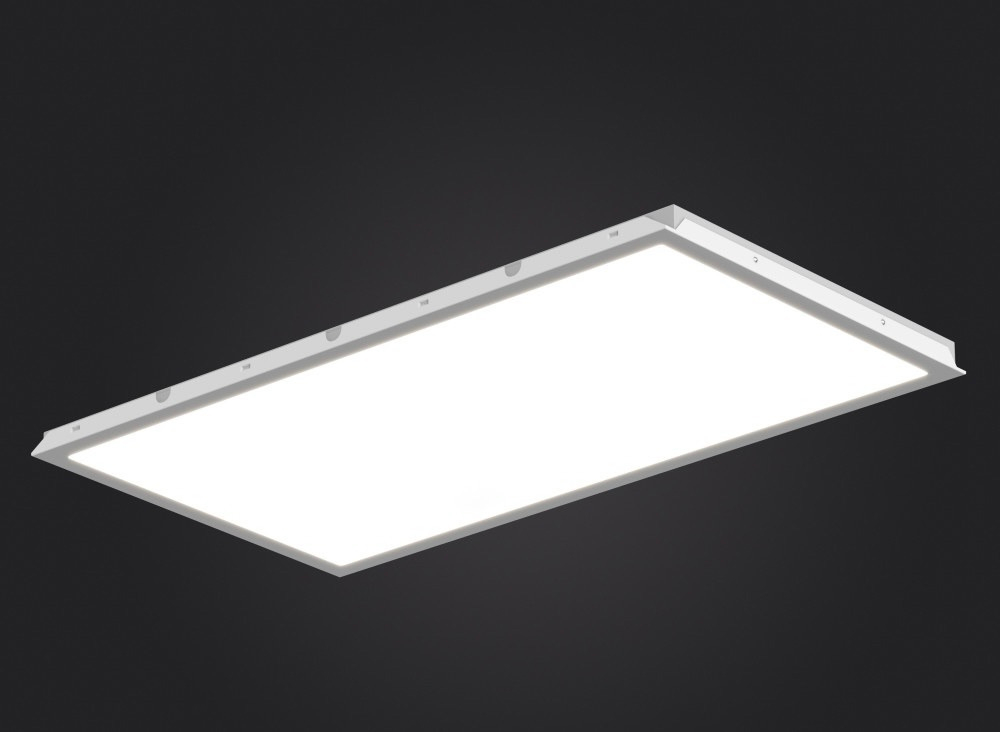 Светильник LED ДВО 105Вт 3000К 13500Лм IP54 CLIP-IN опал 1200х600х44мм DARKLUM