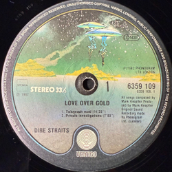 Виниловая пластинка Dire Straits - Love Over Gold LP