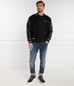 Поло Karl Lagerfeld - черный(241M2206)