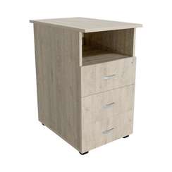 Тумба приставная с нишей Континент дуб кронберг ТФ221 400х600х750