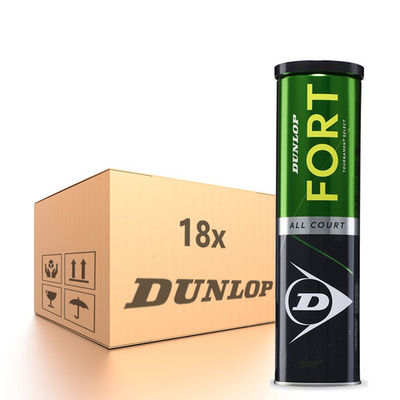 Упаковка теннисных мячей Dunlop Fort All Court Tournament Select New - 18 x 4B