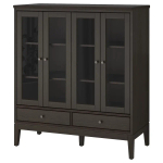 Шкаф - IDANÄS/IDANАS   IKEA/ ИДАНАС ИКЕА, 121x50x135 см, темно-коричневый