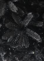 Искусственная черная елка «Фэнтези» (Литая хвоя) 185 см / 1,85 м