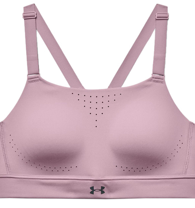 ТОП теннисный Under Armour Women's Rush High - mauve pink