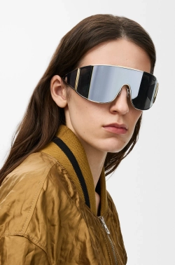 Loewe Солнцезащитные очки Speed ​​Mask, золотой/серебряный
