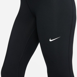 Леггинсы Nike Pro 365 Tight 7/8 Hi Rise Leggings - black/volt/white