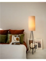 Торшер напольный с абажуром в гостиную современный