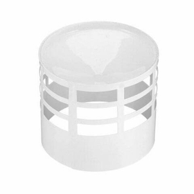 Наконечник Rommer D80 мм, белый (алюминий)