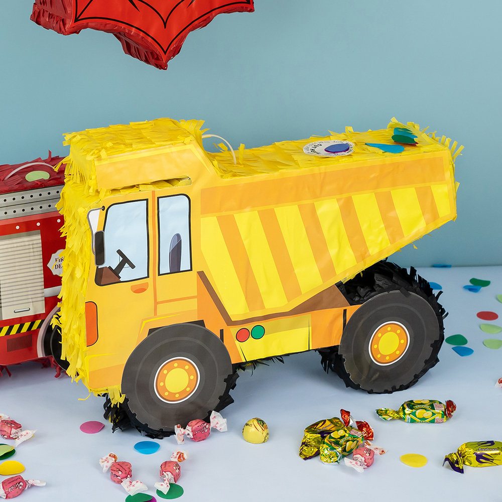 Пиньята Спецтехника (самосвал), Желтый