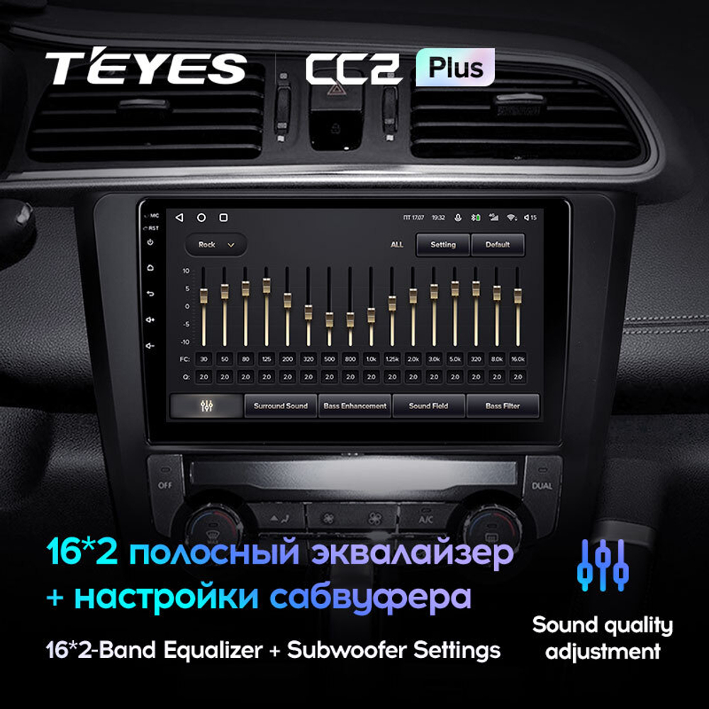 Teyes CC2 Plus 9"для Renault Kadjar 2015-2017