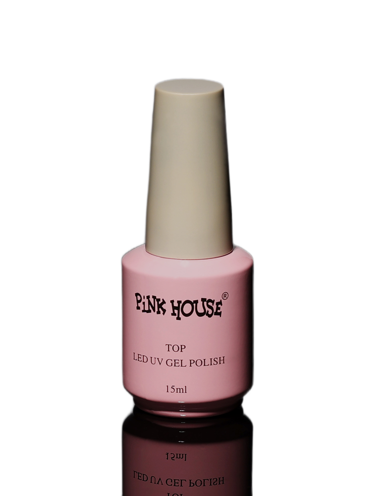 Топ с эффектом мокрых ногтей без UV Pink House, 15 мл