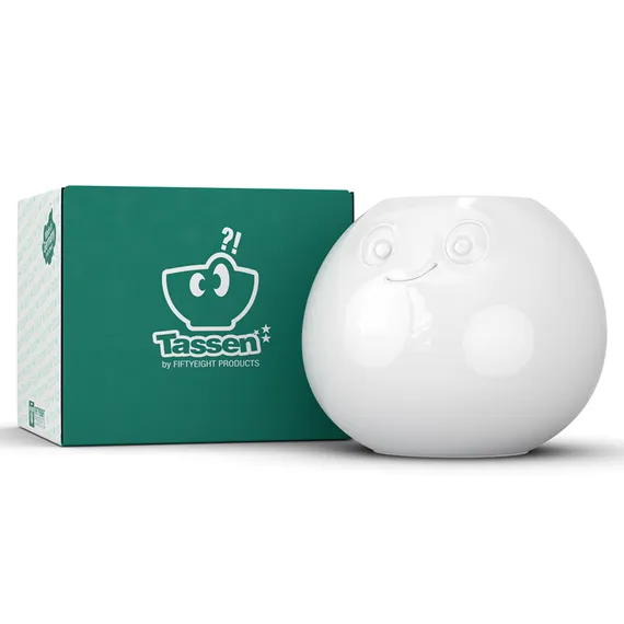 Ваза Tassen Amused 16 см белая