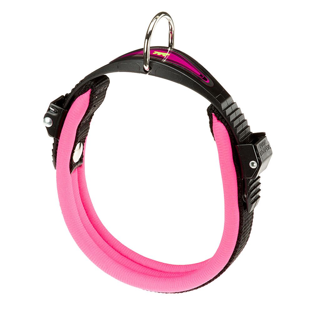 Ошейник Ferplast ERGOFLUO C15/42 розовый 13х2х16