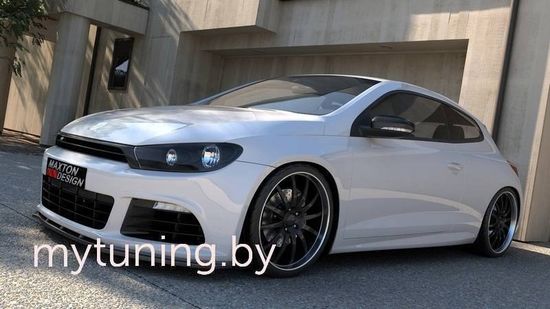 Сплитер переднего бампера R для VW Scirocco III