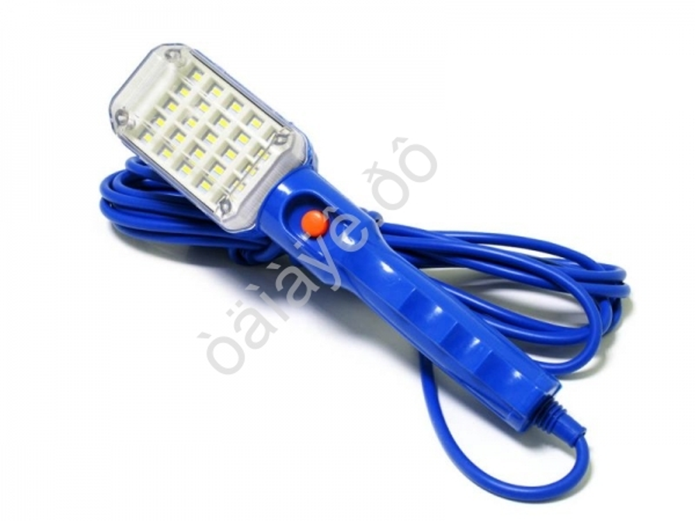 Фонарь-переноска 220в гаражная 30LED (шнур 15м) с магнитом и крючком Service light 22015л