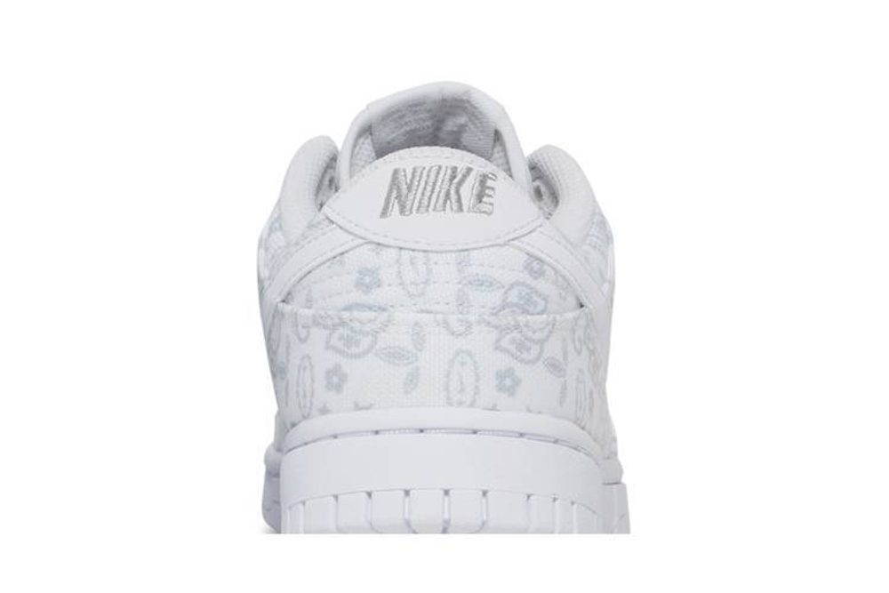 Кроссовки Nike Dunk Low Ess "White Paisley" (Женская размерная сетка)