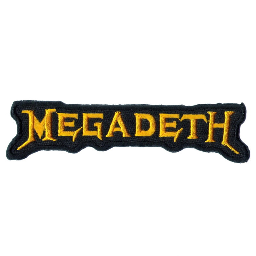Нашивка Megadeth (желтая)