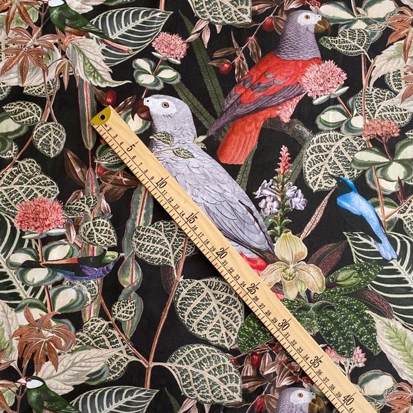 ПОПУГАИ 100% хлопок, Handmade Fabrics 2