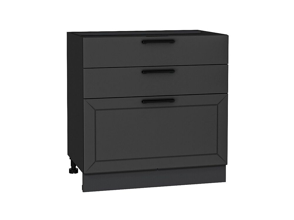 Шкаф нижний с 3-мя ящиками Глетчер