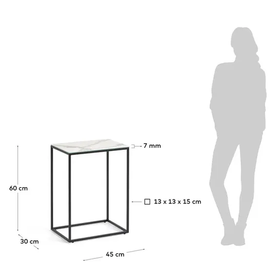 Журнальный столик Rewena 45x30 см