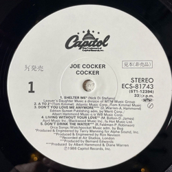 Винтажная виниловая пластинка LP Joe Cocker (Japan 1986) (Obi) (Promo) You Can Leave Your Hat On