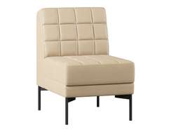 Мягкое кресло без подлокотников Shoko SH-BP.01 экокожа Oregon 12