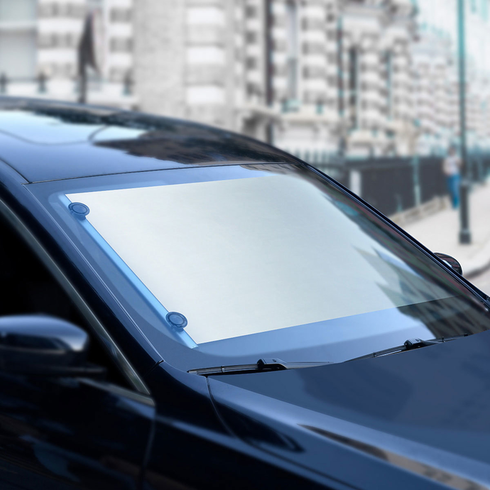 Солнцезащитная шторка Baseus Auto Close Car Front Window Sunshade (Выдвижная, на присосках)