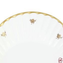 Блюдо для хлеба Queen's Crown Золотая роза 34 см