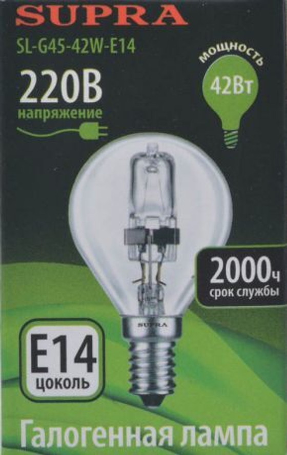 Supra SL-G45-42W-E14