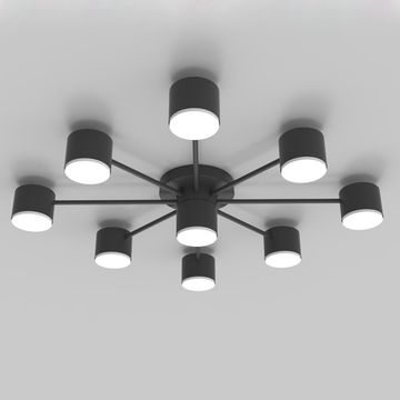 CL-BLACK DOT-R001-GX53*9 BK (1) Люстра NW